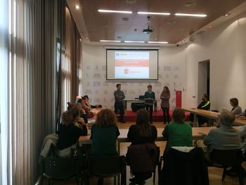 Inauguración Taller para el pequeño comercio en Puertollano